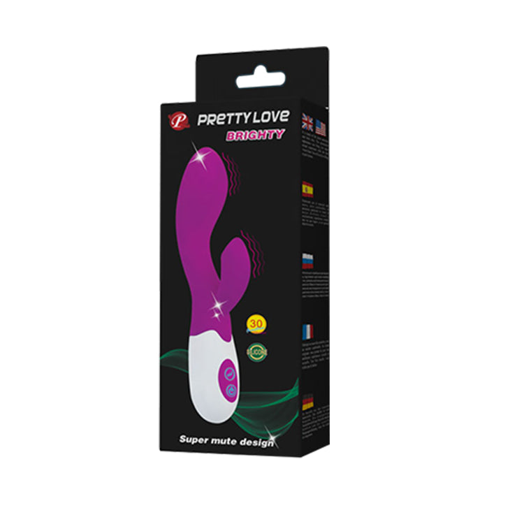 PRETTY LOVE BRIGHTY VIBRATOR PURPLE