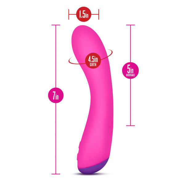 (D) ARIA MAGNIFY FUSCHIA VIBRATOR