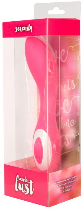 WONDERLUST SERENITY PINK G SPOT VIBRATOR