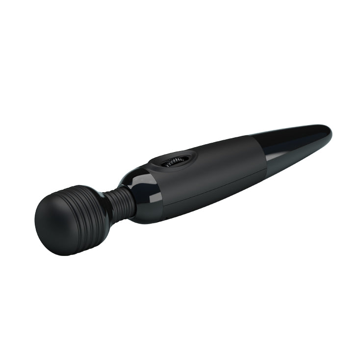 PRETTY LOVE POWER WAND-BLACK SILICONE VIBRATOR