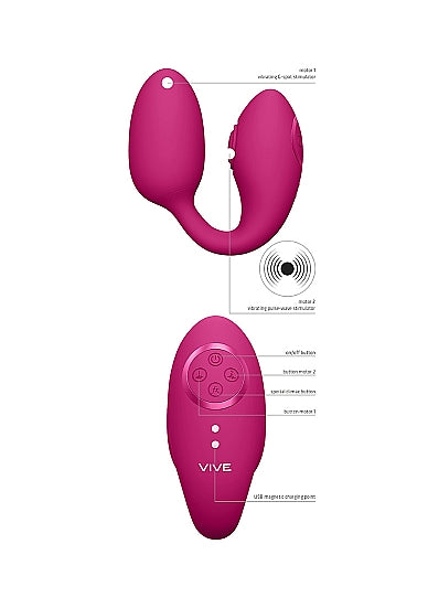 (WD) VIVE AIKA PINK VIBRATOR