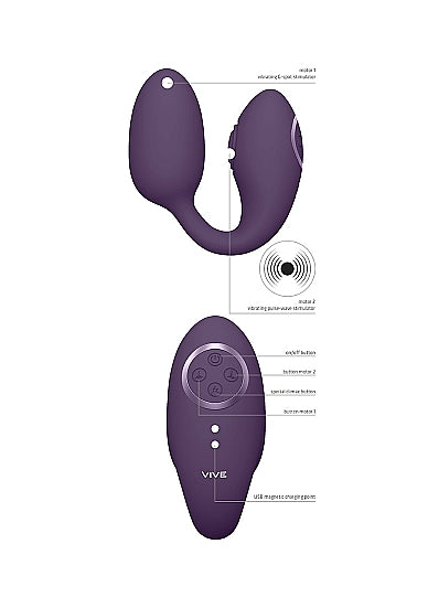 (WD) VIVE AIKA PURPLE VIBRATOR