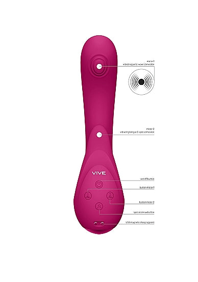 VIVE MIKI PINK VIBRATOR