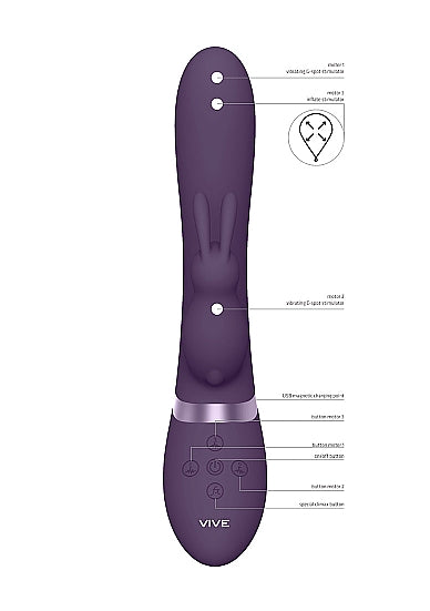 (WD) VIVE TAKA PURPLE VIBRATOR