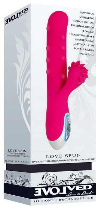 EVOLVED LOVE SPUN DUAL VIBRATOR